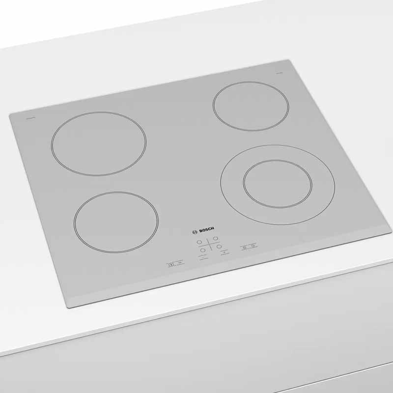 Bosch PKF652BB1E 60 Cm Beyaz Cam Elektrik Ankastre Ocak Bosch PKF652BB1E 60 Cm Beyaz Cam Elektrik Ankastre Ocak