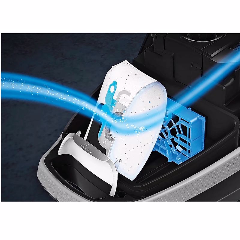 Siemens VSC3A330 Toz Torbalı Mavi Elektrikli Süpürge Siemens VSC3A330 Toz Torbalı Mavi Elektrikli Süpürge