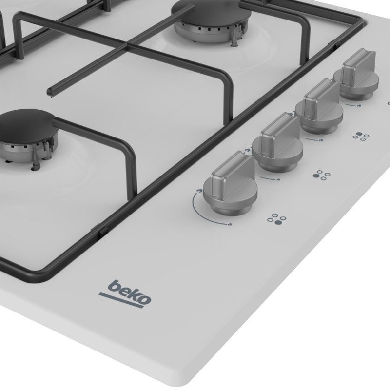 Beko BOMD D 6110 EB Beyond Serisi Beyaz Metal Tablalı Ankastre Ocak Beko BOMD D 6110 EB Beyond Serisi Beyaz Metal Tablalı Ankastre Ocak