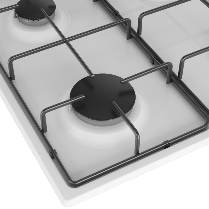 Beko BOMD D 6110 EB Beyond Serisi Beyaz Metal Tablalı Ankastre Ocak Beko BOMD D 6110 EB Beyond Serisi Beyaz Metal Tablalı Ankastre Ocak