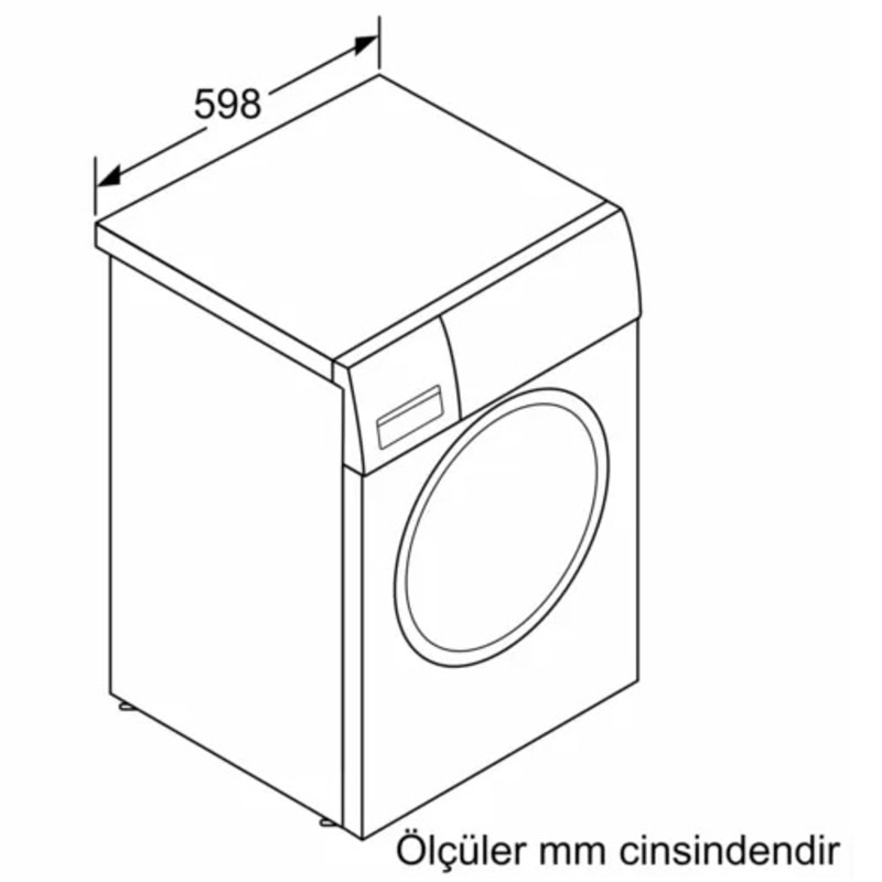 Bosch WAU28P90TR 9 Kg 1400 Devir Çamaşır Makinesi Bosch WAU28P90TR 9 Kg 1400 Devir Çamaşır Makinesi