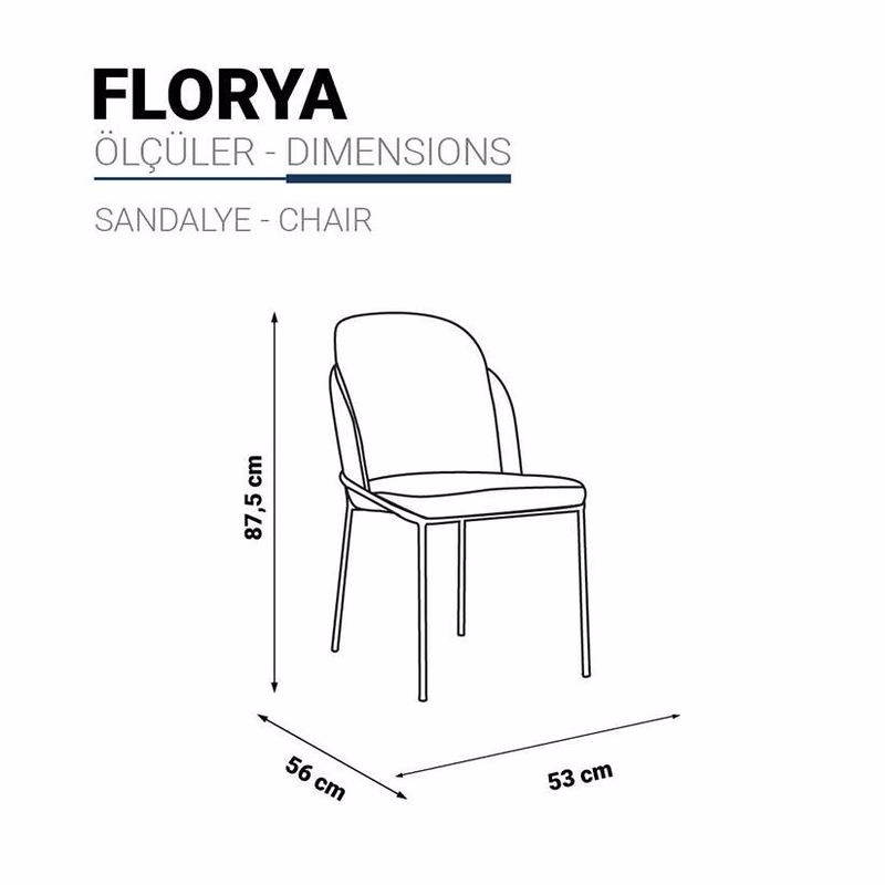 Weltew Florya Sandalye Weltew Florya Sandalye