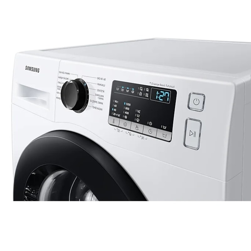 Samsung WW4000T WW80T4020CE/AH 1200 Devir 8 Kg Çamaşır Makinesi Samsung WW4000T WW80T4020CE/AH 1200 Devir 8 Kg Çamaşır Makinesi
