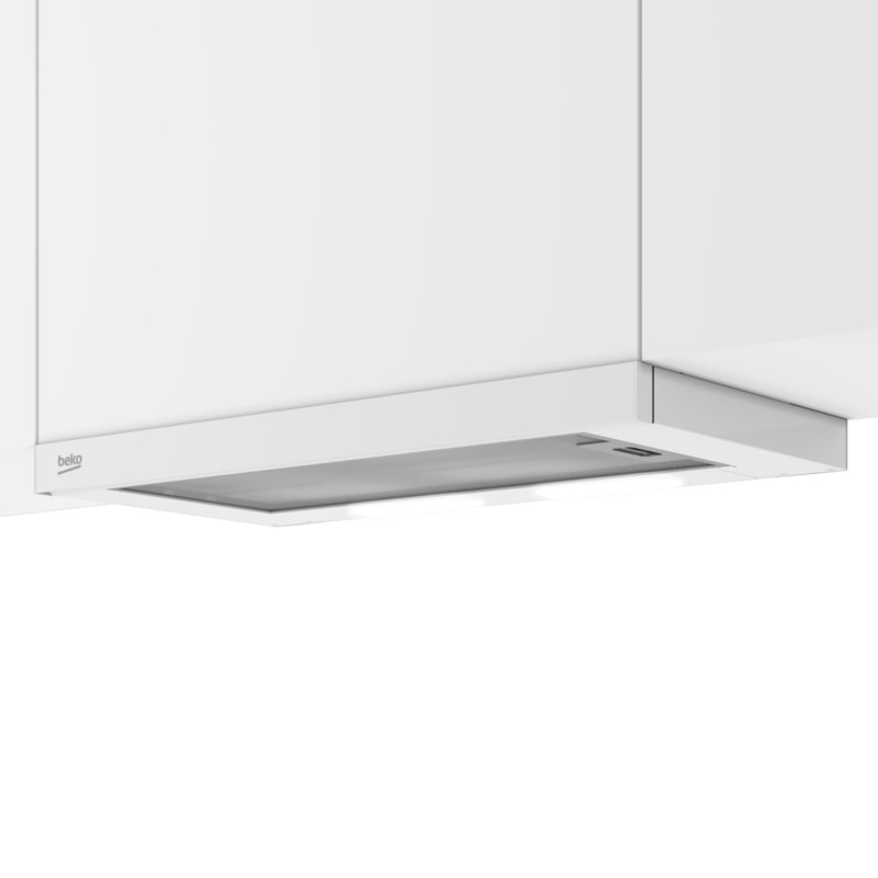 Beko P 39 B Sürgülü Beyaz Ankastre Aspiratör Beko P 39 B Sürgülü Beyaz Ankastre Aspiratör