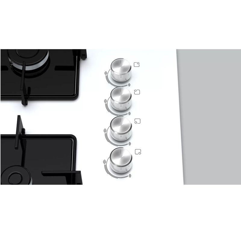 Bosch POP7C2O12O 67 cm Beyaz Cam Ankastre Ocak Bosch POP7C2O12O 67 cm Beyaz Cam Ankastre Ocak