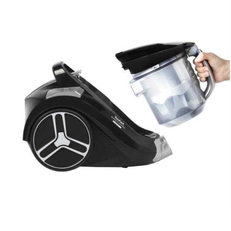 Tefal UW4835 Extent Power Toz Torbasız Elektrikli Süpürge Siyah Tefal UW4835 Extent Power Toz Torbasız Elektrikli Süpürge Siyah