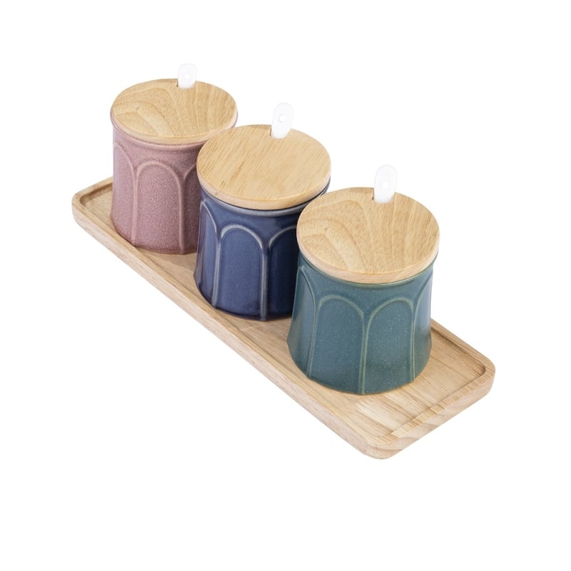 Karaca Mod 3'lü Baharat Takımı Karaca Mod 3'lü Baharat Takımı