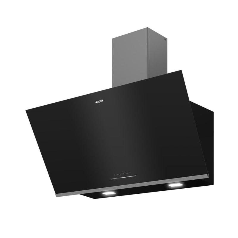 Arçelik ADE 906-2 S 90 cm Siyah Cam Duvar Tipi Ankastre Davlumbaz Arçelik ADE 906-2 S 90 cm Siyah Cam Duvar Tipi Ankastre Davlumbaz