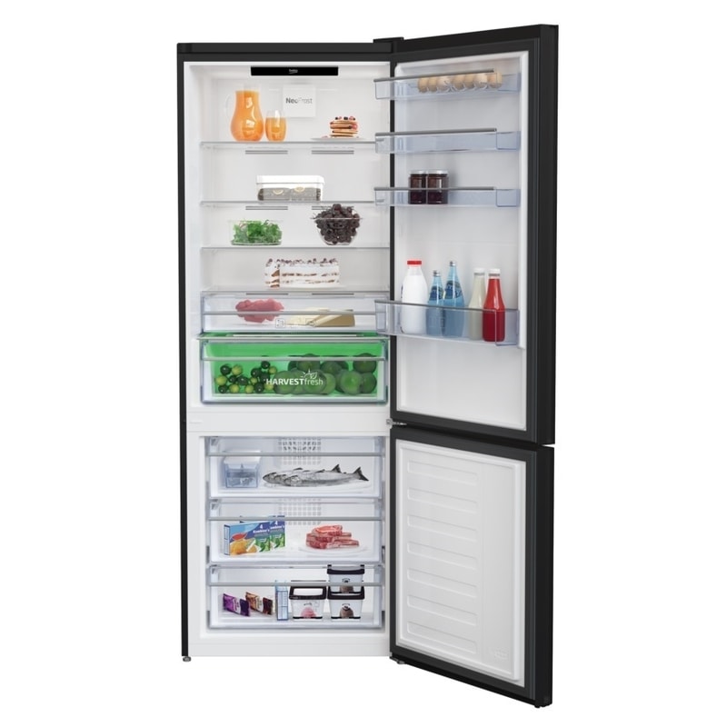 Beko 670561 ESC Kombi No Frost Siyah Buzdolabı Beko 670561 ESC Kombi No Frost Siyah Buzdolabı