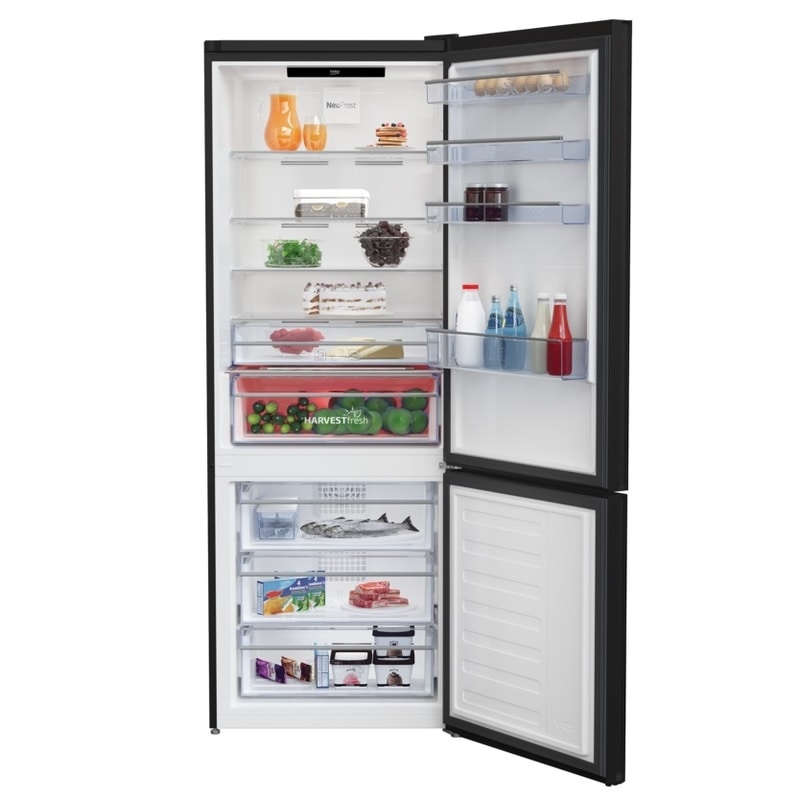 Beko 670561 ESC Kombi No Frost Siyah Buzdolabı Beko 670561 ESC Kombi No Frost Siyah Buzdolabı