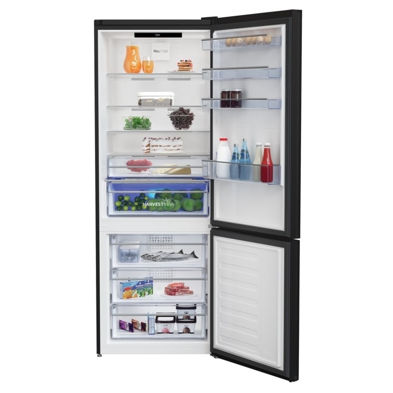 Beko 670561 ESC Kombi No Frost Siyah Buzdolabı Beko 670561 ESC Kombi No Frost Siyah Buzdolabı