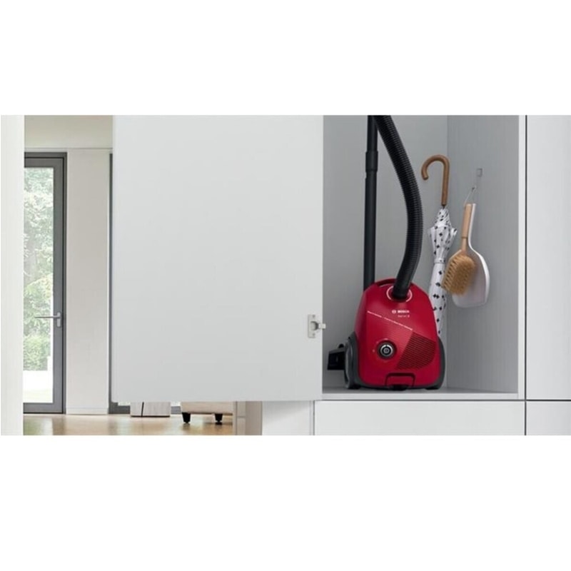 Bosch BGBS2RD1 Toz Torbalı Kırmızı Elektrikli Süpürge Bosch BGBS2RD1 Toz Torbalı Kırmızı Elektrikli Süpürge