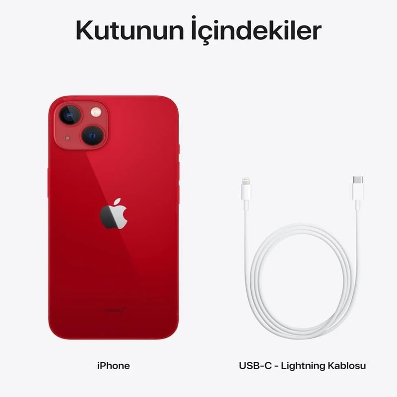 iPhone 13 128 Gb Akıllı Telefon Kırmızı iPhone 13 128 Gb Akıllı Telefon Kırmızı