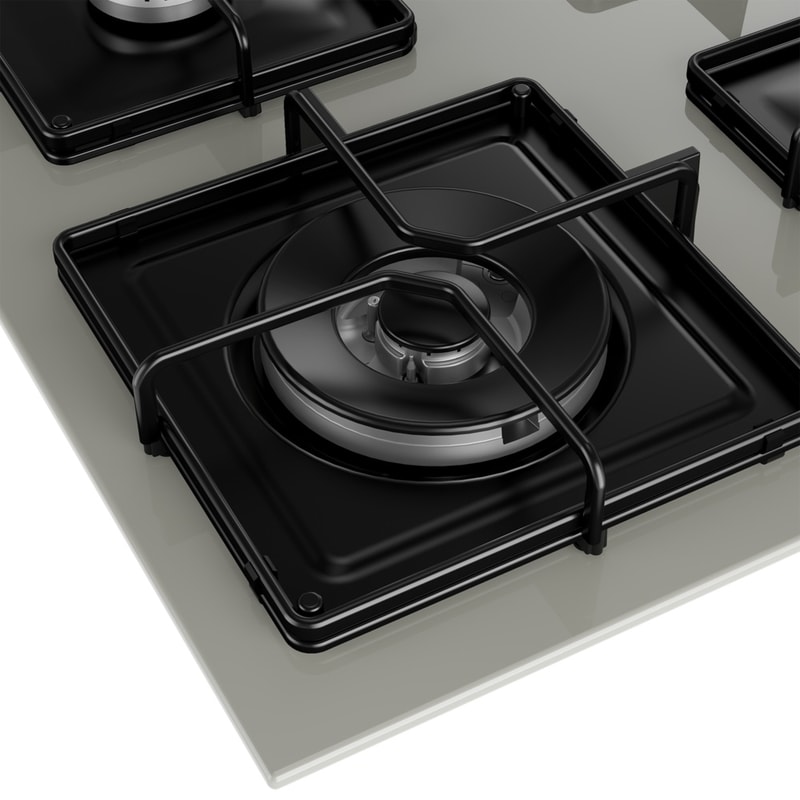 Beko BOCD K 6510 EWG Wok Gözlü Gri Cam Ankastre Ocak Beko BOCD K 6510 EWG Wok Gözlü Gri Cam Ankastre Ocak