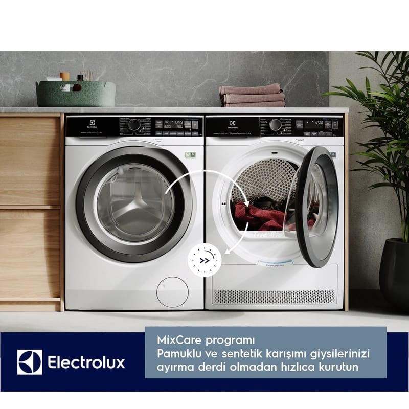 Electrolux EW9H189ST 9 Kg Beyaz Çamaşır Kurutma Makinesi Electrolux EW9H189ST 9 Kg Beyaz Çamaşır Kurutma Makinesi
