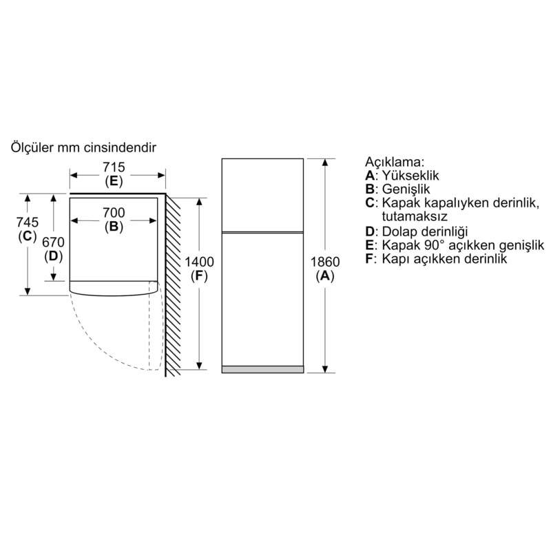 Profilo BD2155WFNN Çift Kapılı No Frost Beyaz Buzdolabı Profilo BD2155WFNN Çift Kapılı No Frost Beyaz Buzdolabı