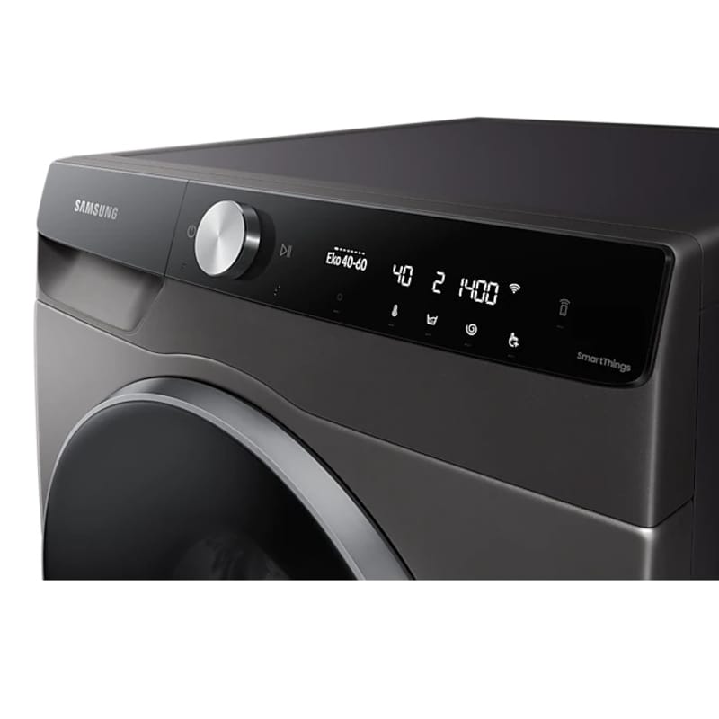 Samsung WD12TP34DSX/AH 12 Kg/8 Kg 1400 Devir Gri Kurutmalı Çamaşır Makinesi Samsung WD12TP34DSX/AH 12 Kg/8 Kg 1400 Devir Gri Kurutmalı Çamaşır Makinesi