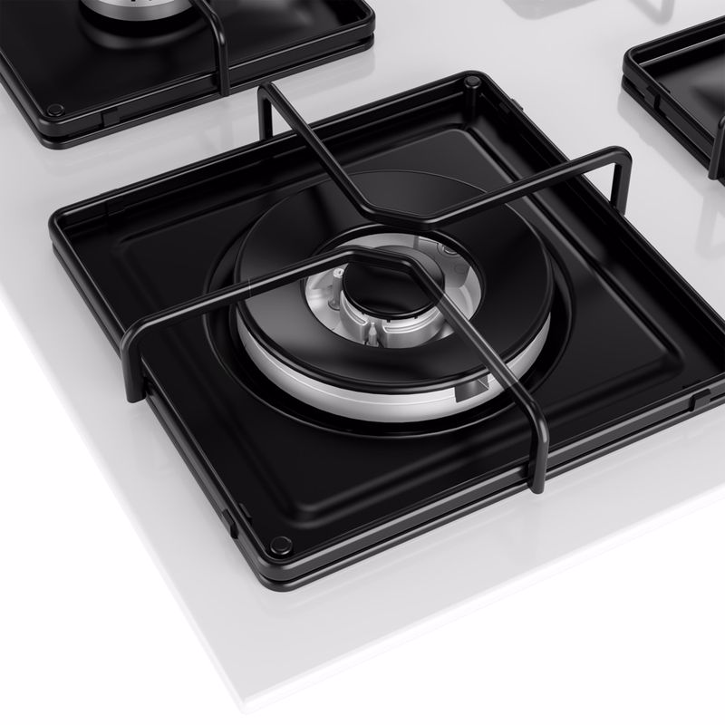 Beko BOCD K 6510 EWB Beyaz Cam Ankastre Ocak Beko BOCD K 6510 EWB Beyaz Cam Ankastre Ocak