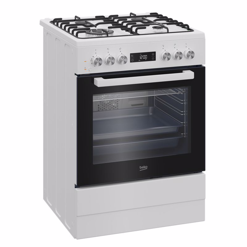 Beko BFM 410 LEBB Beyaz Ocaklı Fırın Beko BFM 410 LEBB Beyaz Ocaklı Fırın