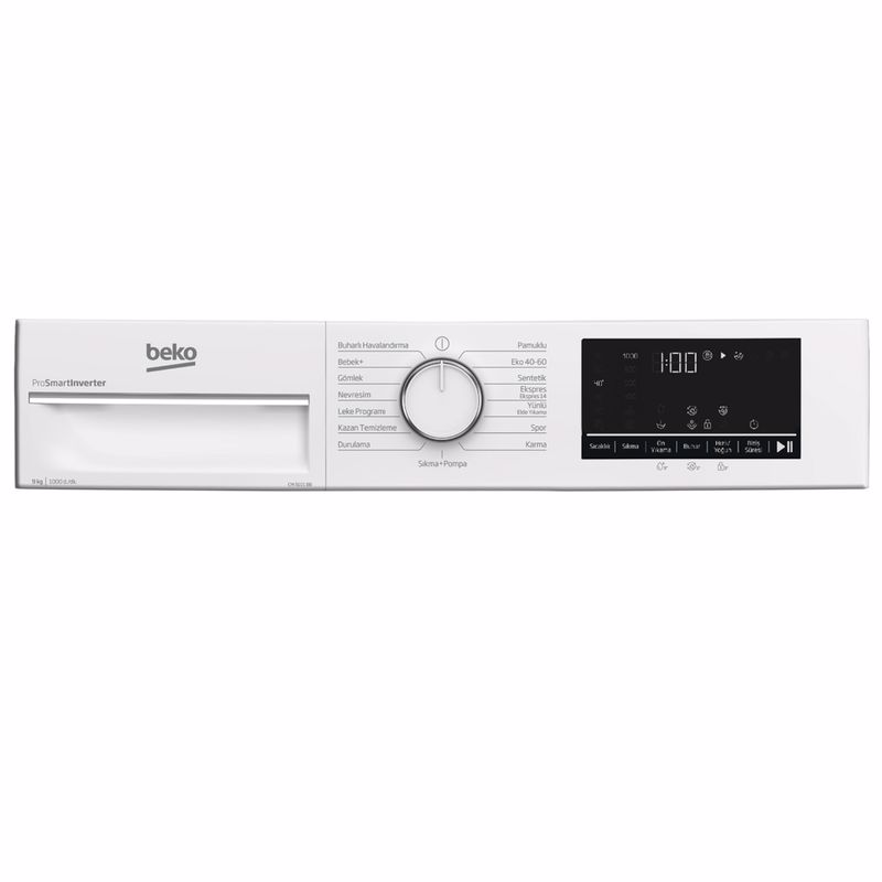Beko CM 9101 BB 9 Kg 1000 Devir Beyaz Çamaşır Makinesi Beko CM 9101 BB 9 Kg 1000 Devir Beyaz Çamaşır Makinesi