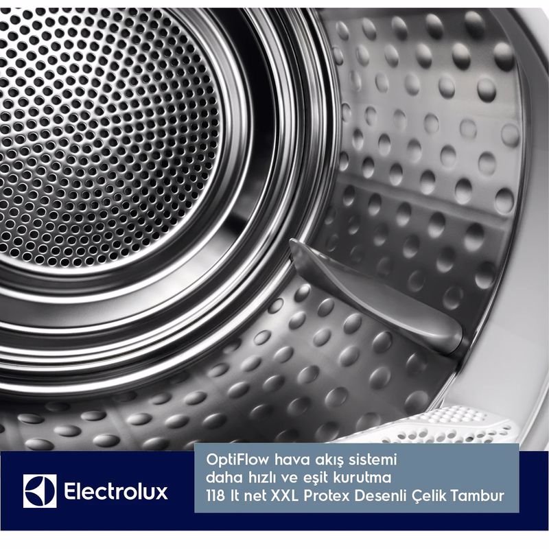 Electrolux EW8H359ST 9 Kg A++ Çamaşır Kurutma Makinesi Electrolux EW8H359ST 9 Kg A++ Çamaşır Kurutma Makinesi