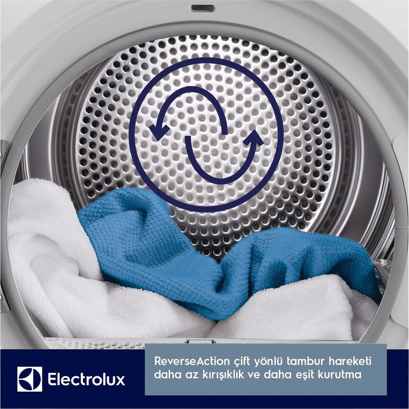 Electrolux EW8H359ST 9 Kg A++ Çamaşır Kurutma Makinesi Electrolux EW8H359ST 9 Kg A++ Çamaşır Kurutma Makinesi