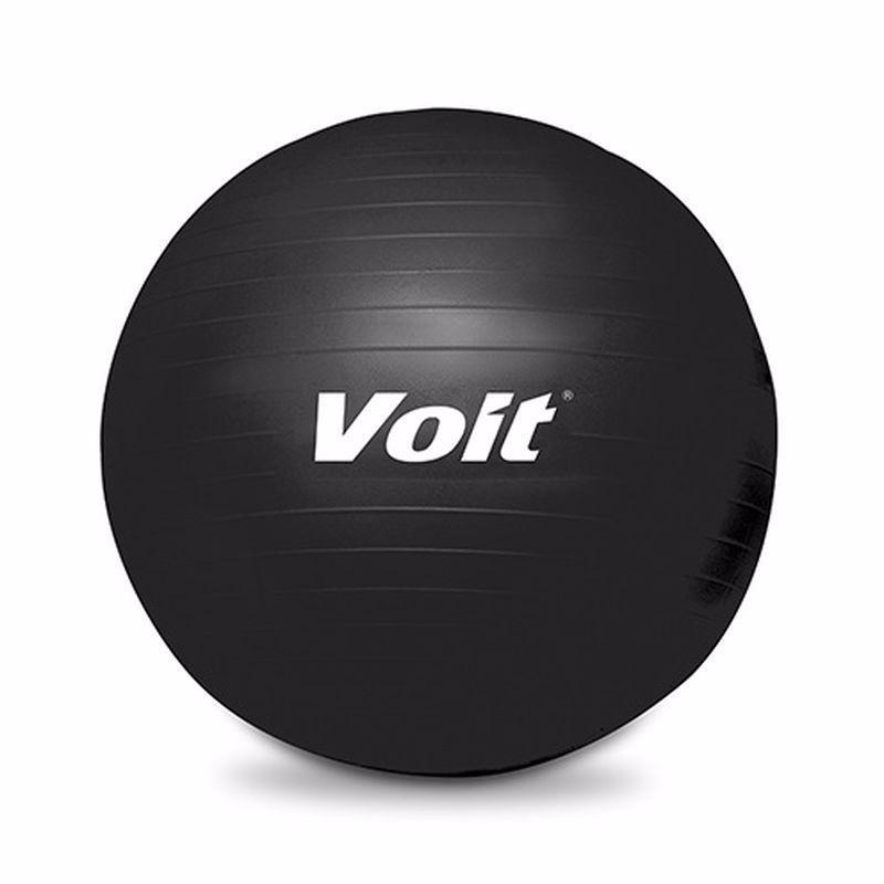 Voit Gymball 65 cm Siyah Pompalı Pilates Topu 