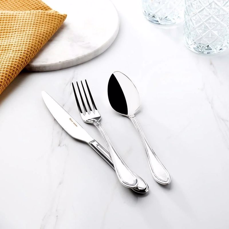 Hisar Avşa 30 Parça Çelik 6 Kişilik Çatal Kaşık Bıçak Seti 68434 Hisar Avşa 30 Parça Çelik 6 Kişilik Çatal Kaşık Bıçak Seti 68434