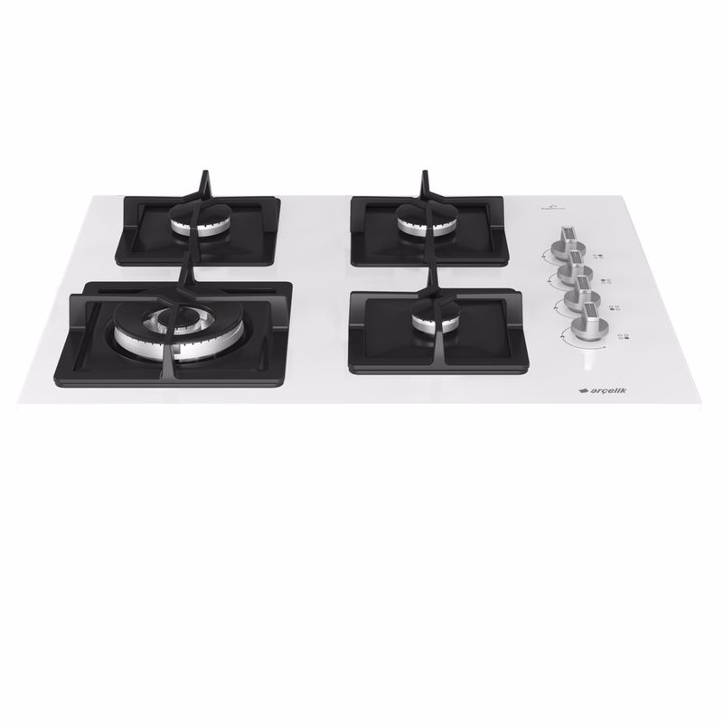 Arçelik OCD K 651 DWYB 65 cm Beyaz Cam Ankastre Ocak Arçelik OCD K 651 DWYB 65 cm Beyaz Cam Ankastre Ocak