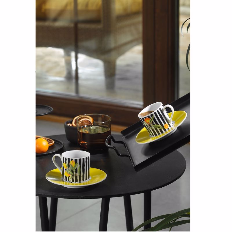 Kütahya Porselen Pilea Rüya 2'li Kahve Takımı PLAR04KT42012215 Kütahya Porselen Pilea Rüya 2'li Kahve Takımı PLAR04KT42012215