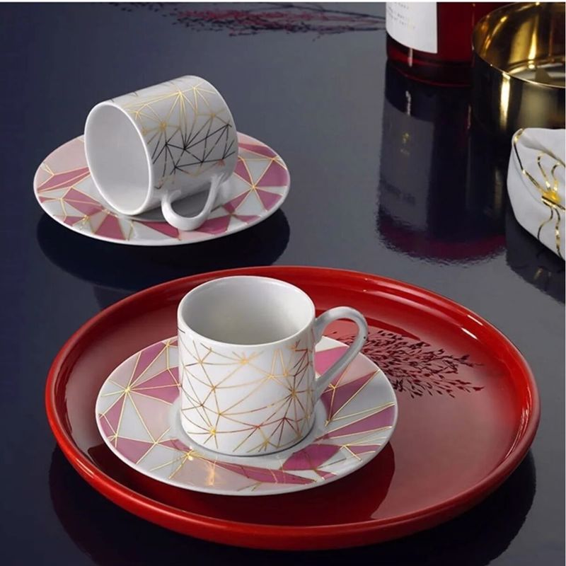  Kütahya Porselen Rüya 2'li Kahve Takımı RU04KT43011362