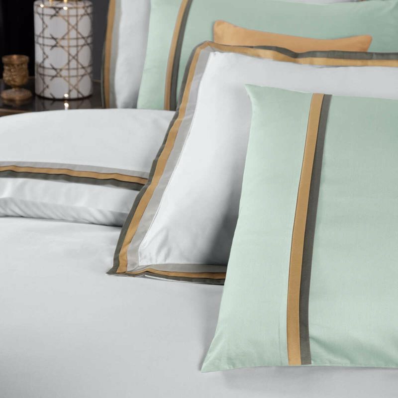 Sarev Minsk Saten King Size Yeşil Nevresim Takımı 240x220cm Sarev Minsk Saten King Size Yeşil Nevresim Takımı 240x220cm