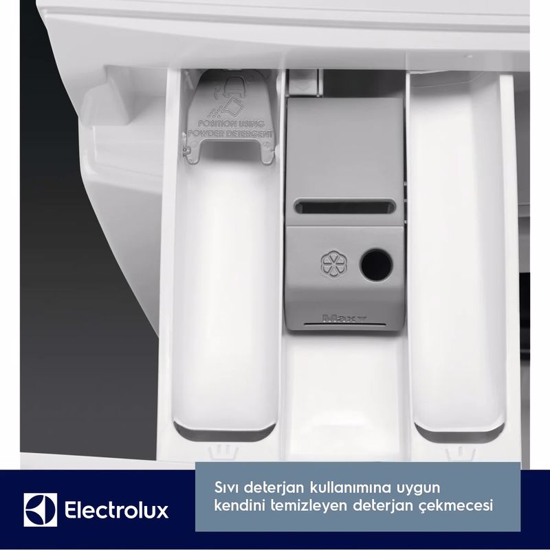 Electrolux EW6FN421BT 10 Kg 1200 Devir Beyaz Çamaşır Makinesi Electrolux EW6FN421BT 10 Kg 1200 Devir Beyaz Çamaşır Makinesi