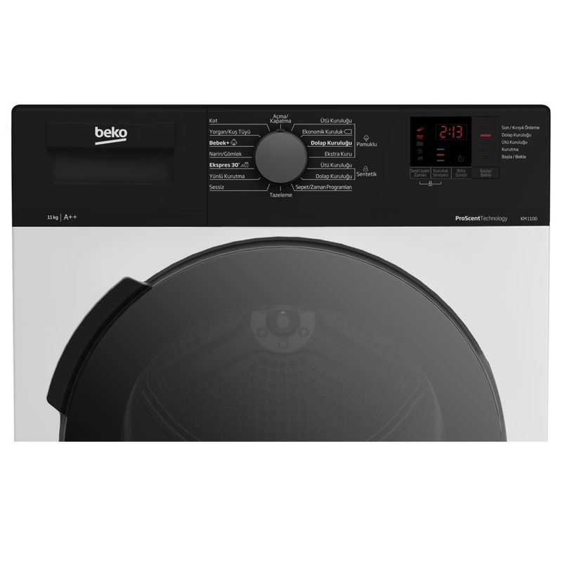 Beko KM 1100 11 Kg A++ Çamaşır Kurutma Makinesi Beko KM 1100 11 Kg A++ Çamaşır Kurutma Makinesi