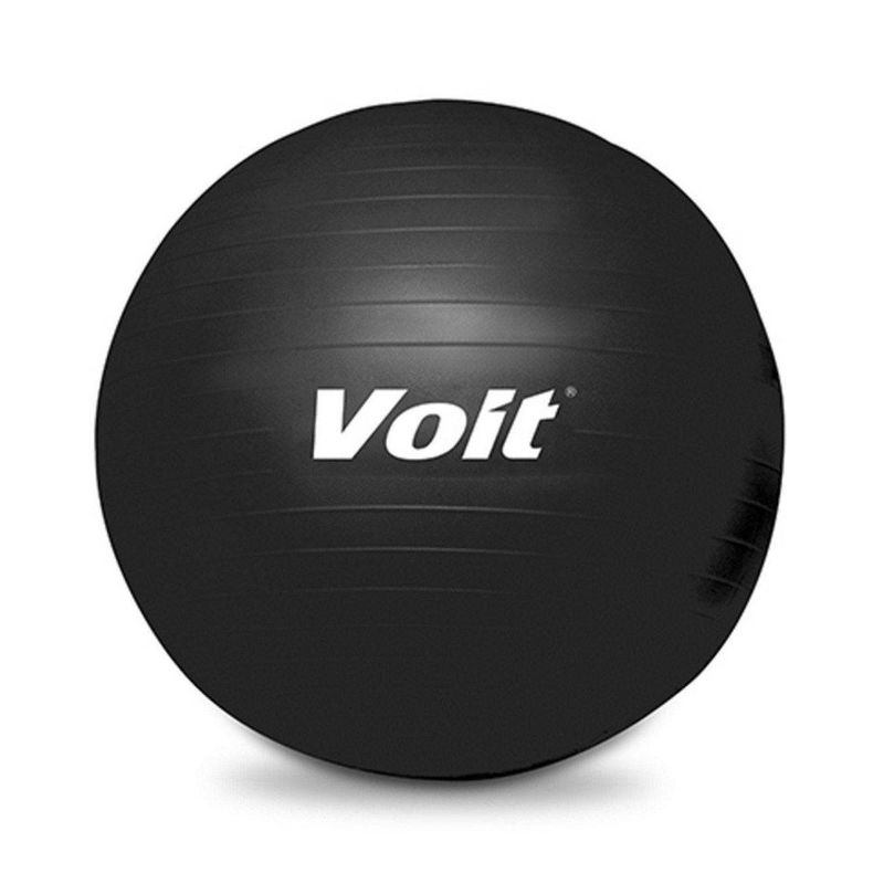  Voit Gymball 55 cm Siyah Pompalı Pilates Topu
