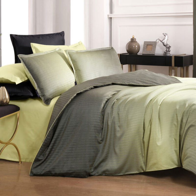 Sarev Solido Tencel Tek Kişilik 160x220 Yeşil Nevresim Takımı 