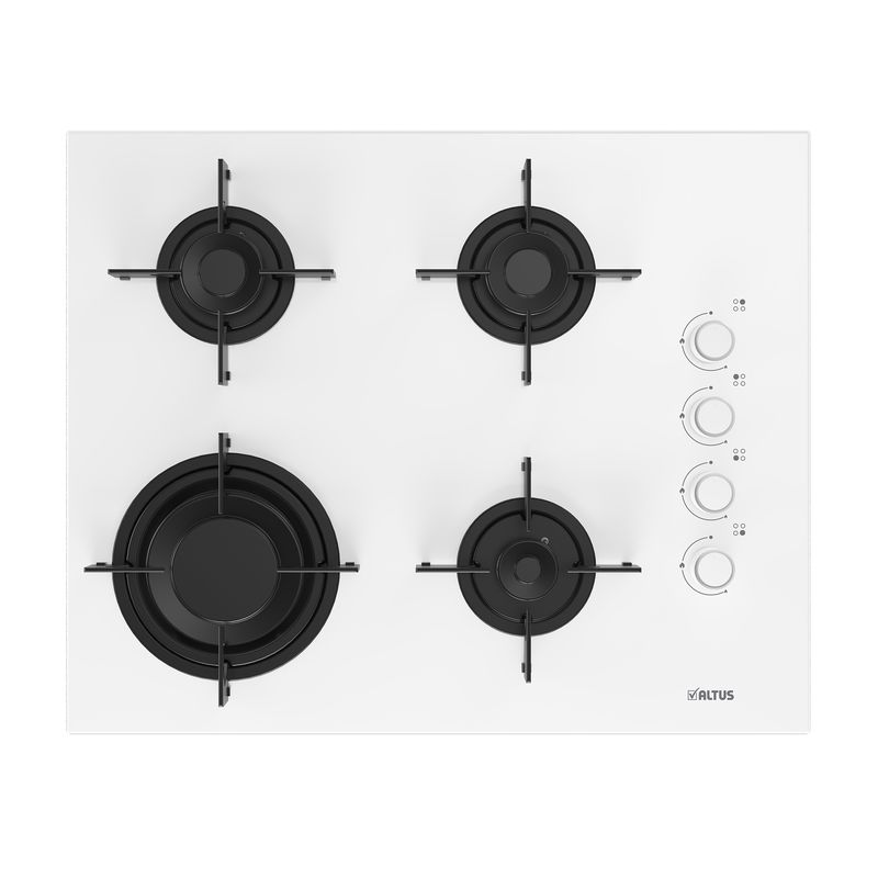 Altus ALA 189 GW 65 cm Beyaz Cam Ankastre Ocak 