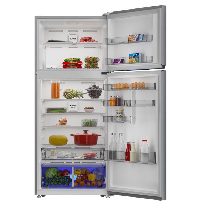 Arçelik 578556 EI Çift Kapılı No Frost Inox Buzdolabı Arçelik 578556 EI Çift Kapılı No Frost Inox Buzdolabı