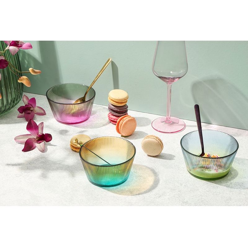 Porland Tirius Mavi-Yeşil Kase 11 cm 04FIA002617 Porland Tirius Mavi-Yeşil Kase 11 cm 04FIA002617