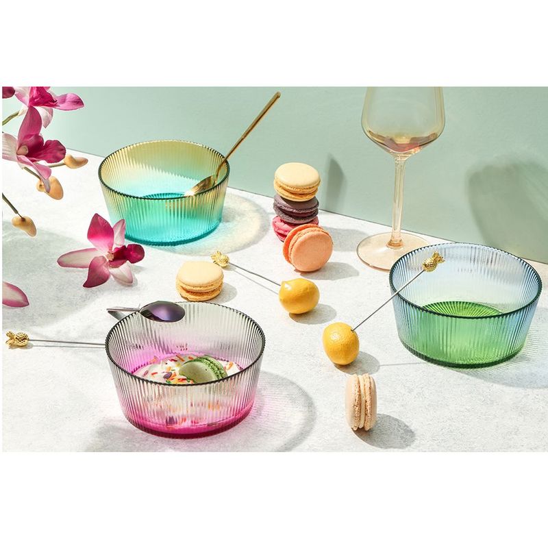 Porland Tirius Mavi-Yeşil Kase 13 cm 04FIA002615 Porland Tirius Mavi-Yeşil Kase 13 cm 04FIA002615