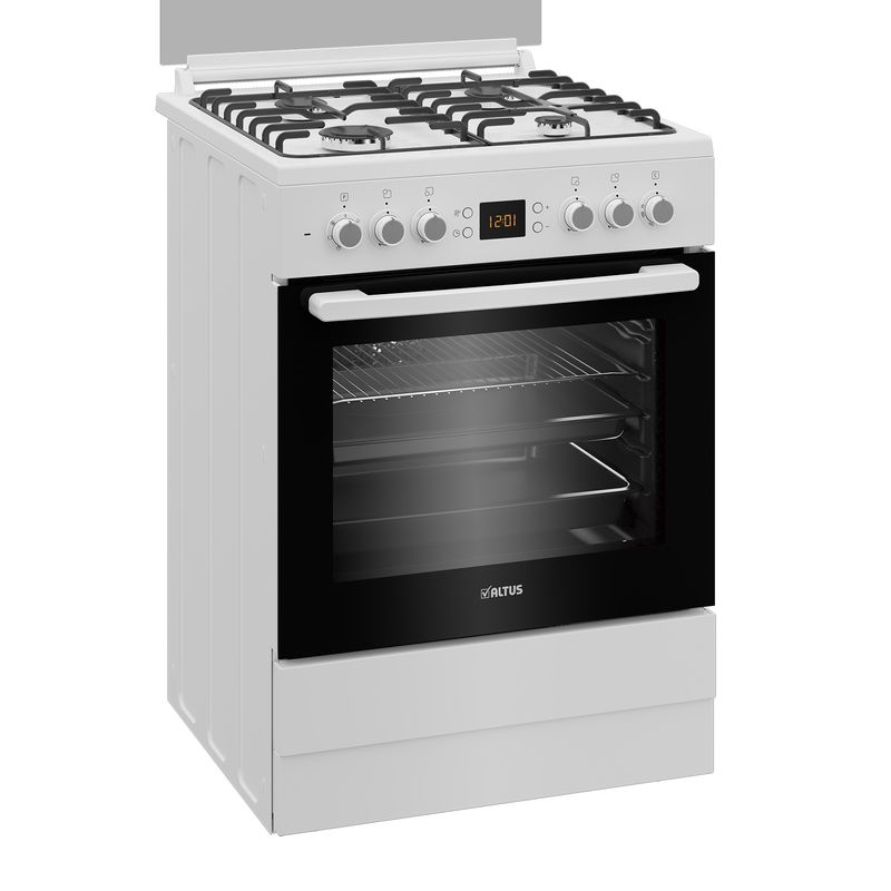 Altus AL 575 GT Beyaz Ocaklı Fırın Altus AL 575 GT Beyaz Ocaklı Fırın