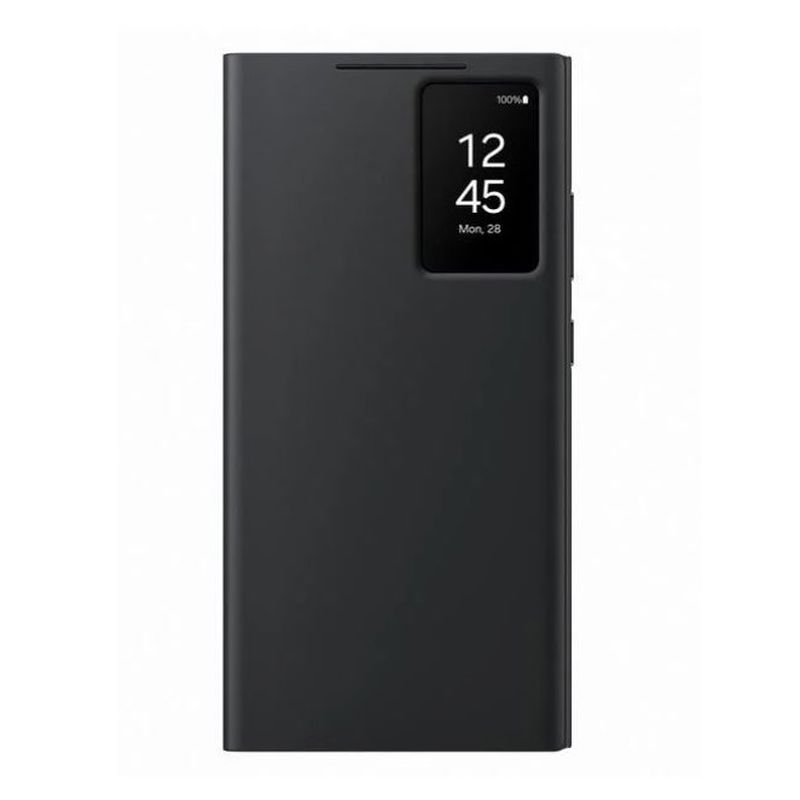  Samsung Galaxy S24 Ultra EF-ZS928CBEGWW Akıllı Ekranlı Cüzdanlı Kılıf Siyah