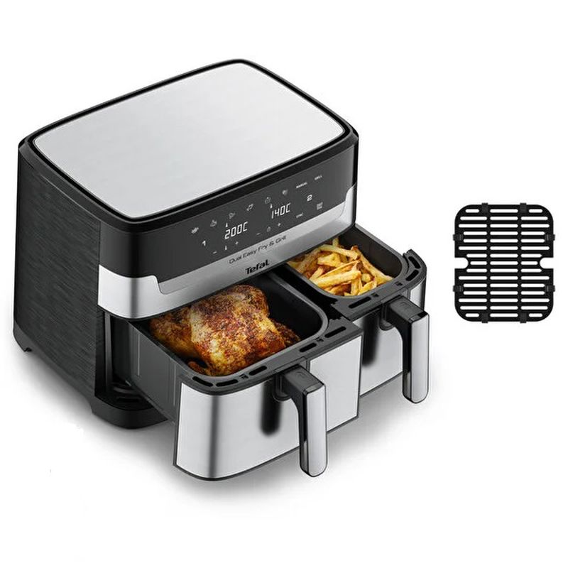 Tefal Easy Fry & Grill Dual Yağsız Fritöz 1510002423 Tefal Easy Fry & Grill Dual Yağsız Fritöz 1510002423