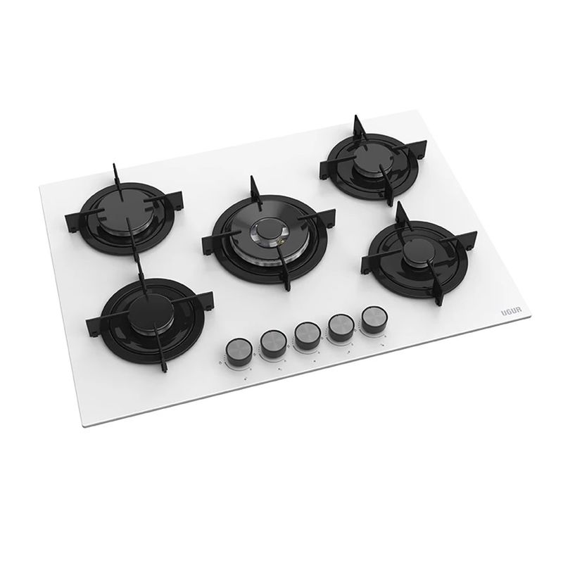 Uğur UAO 7551W4 BCO RSR1 74 cm Beyaz Cam Ankastre Ocak Uğur UAO 7551W4 BCO RSR1 74 cm Beyaz Cam Ankastre Ocak