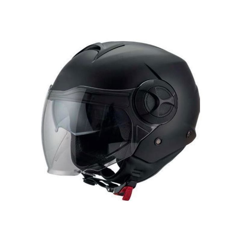 Sway 737 Solid Mat Black L Beden Yarım Kask 