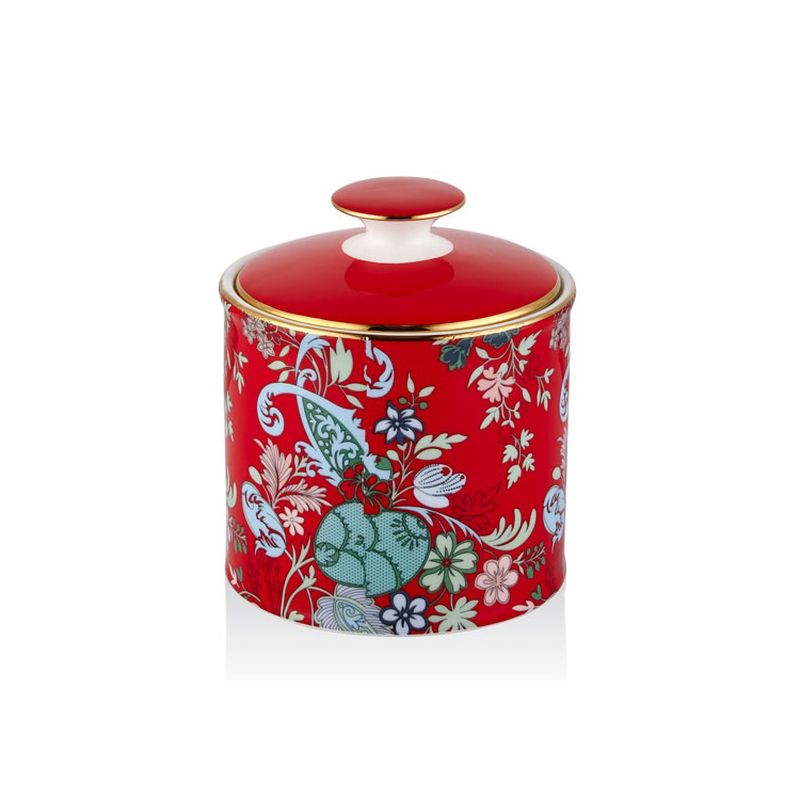  Lamedore 1LIN-CA012S Kavanoz Scarlet Small Canister With Lid 11,5x13 cm
