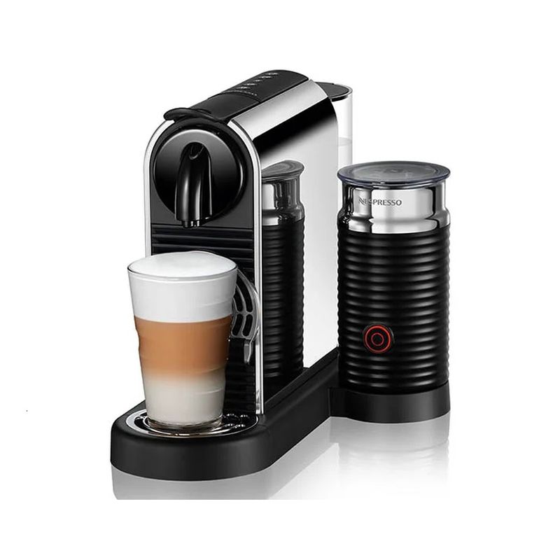  Nespresso D145 Citiz Platinum Kapsüllü Kahve Makinesi Ve Süt Köpürtücü Aksesuar