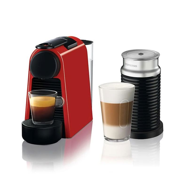  Nespresso D35 Essenza Mini Bundle Kapsüllü Kahve Makinesi Kırmızı