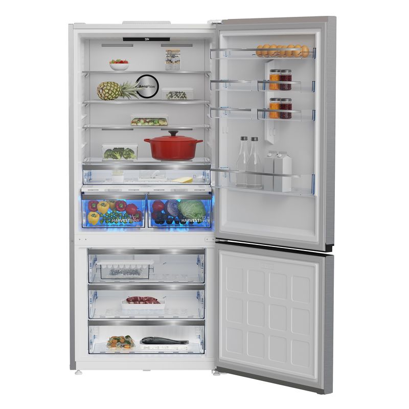 Beko 683616 EI AI 615 Lt. C Enerji Kombi Inox Buzdolabı Beko 683616 EI AI 615 Lt. C Enerji Kombi Inox Buzdolabı