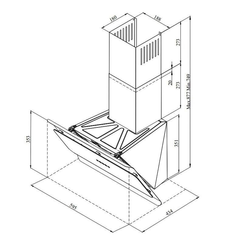 GL General GLD 047B 60 cm Beyaz Cam Beyaz Gövde Duvar Tipi Ankastre Davlumbaz GL General GLD 047B 60 cm Beyaz Cam Beyaz Gövde Duvar Tipi Ankastre Davlumbaz